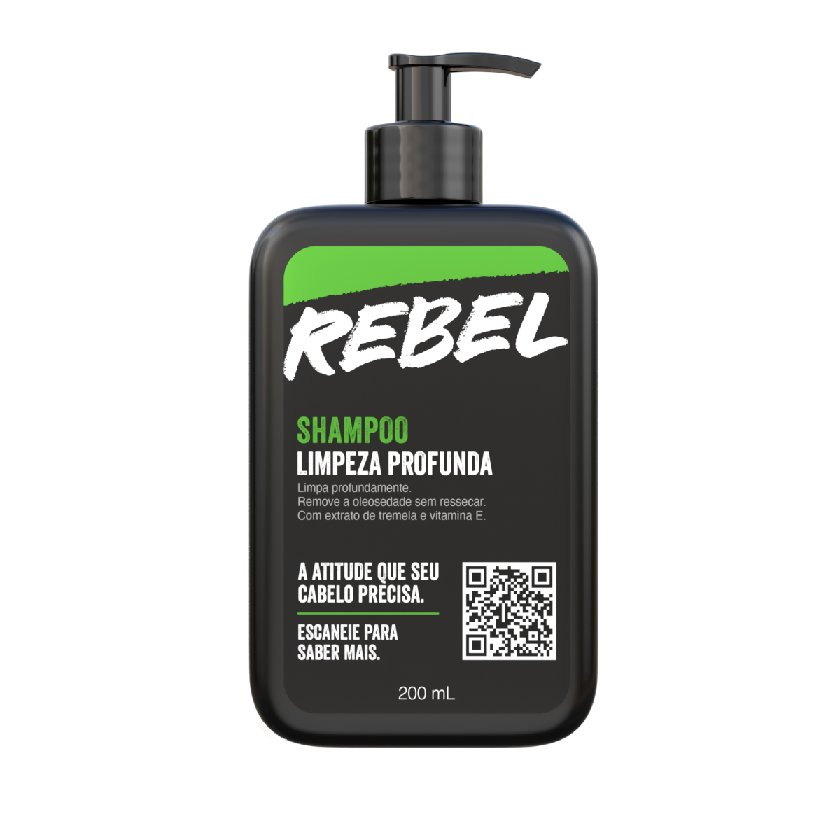 Shampoo Masculino REBEL