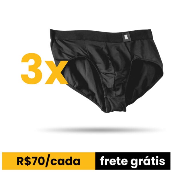 Kit Cuecas Slip <br>Trio Ternura