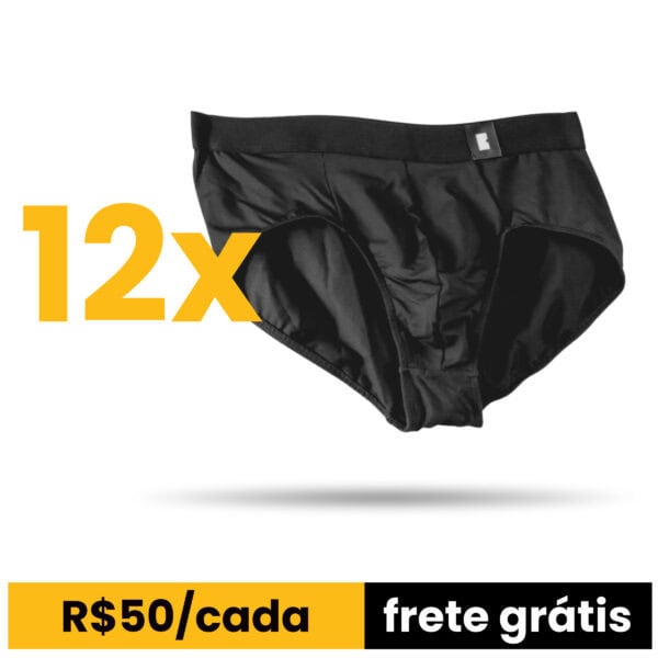 Kit Cuecas Slip <br>Dúzia de Doze